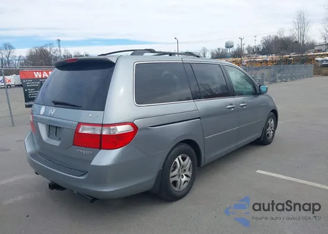 2005 Honda Odyssey Ex-L from USA, damaged, VIN 5FNRL38665B129989